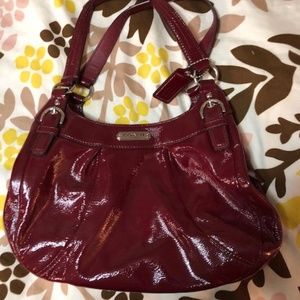 Red Coach Bag